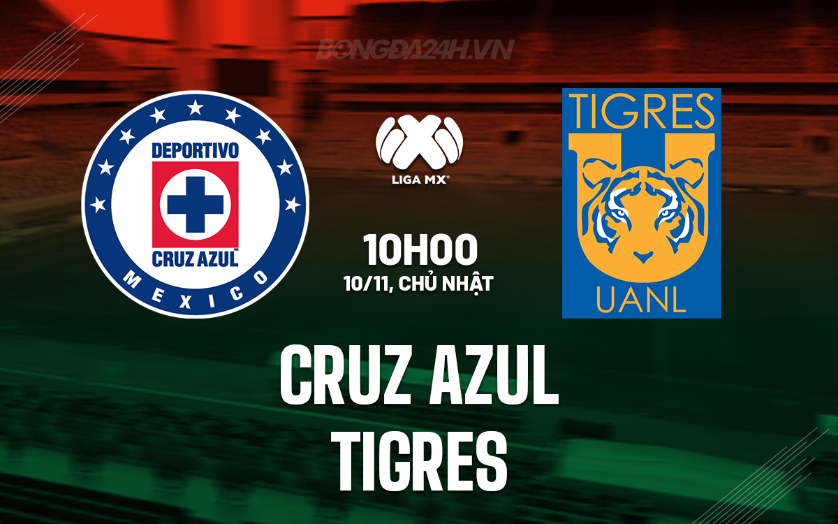 Cruz Azul và Tigres Trận cầu cân sức, hòa là kết quả khả thi